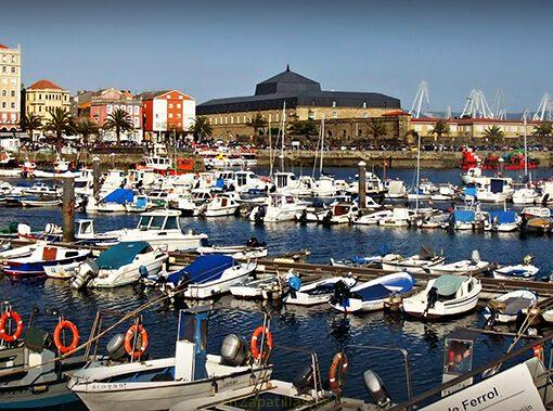 Puerto de Curuxeiras, Ferrol