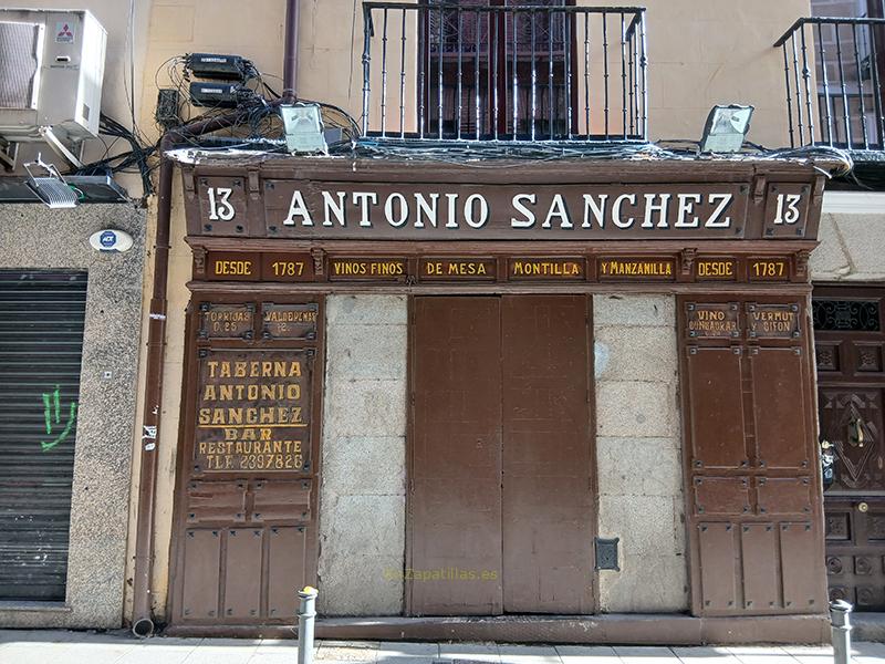 Taberna Antonio Sánchez, Madrid