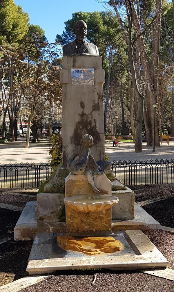 Busto de Saturnino López, Albacete