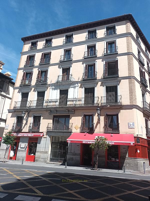 Restaurante Casa Ciriaco, Calle Mayor, Madrid