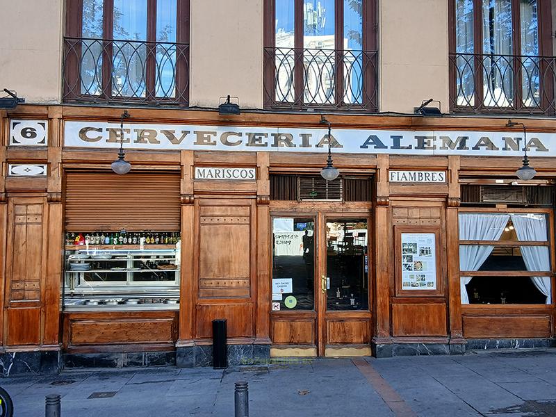 Cervecería Alemana, Madrid