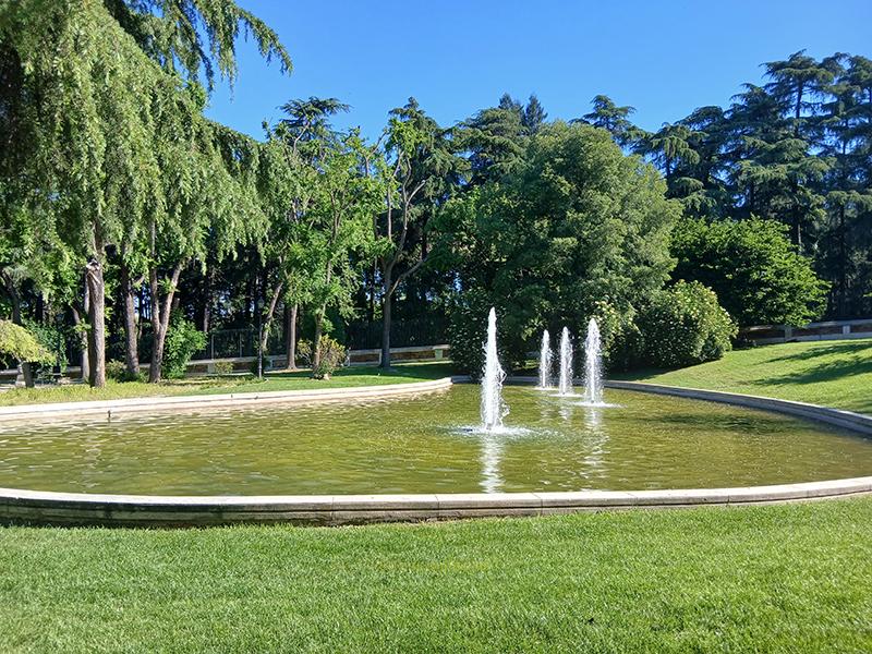 Chorros Parque Atenas, Madrid