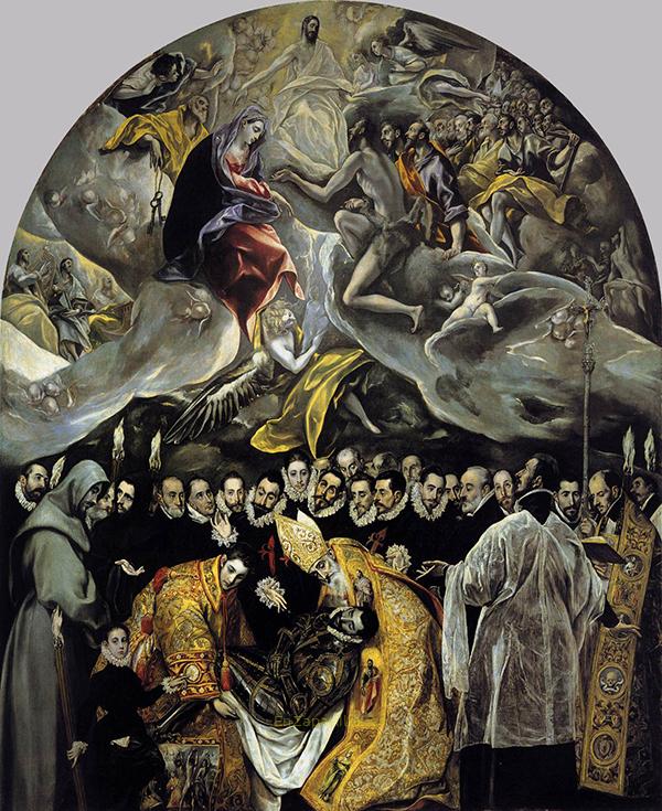 Entierro del Conde de Orgaz, de El Greco