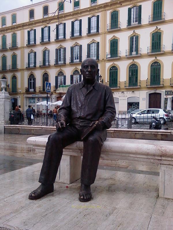 Escultura Pablo Ruiz Picasso, Málaga