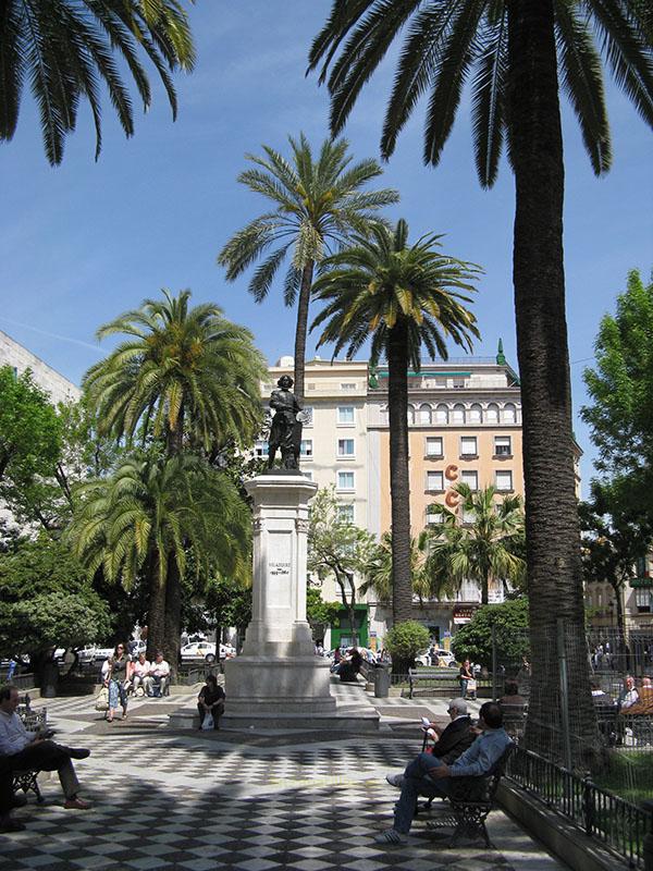 Estatua de Velázquez, Sevilla