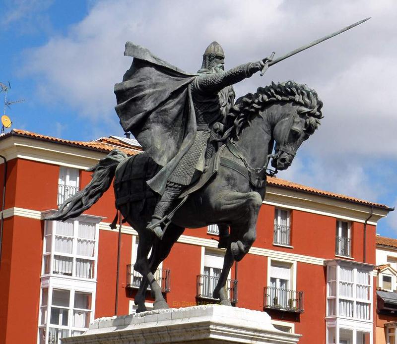 Estatua ecuestre del Cid Campeador, Burgos