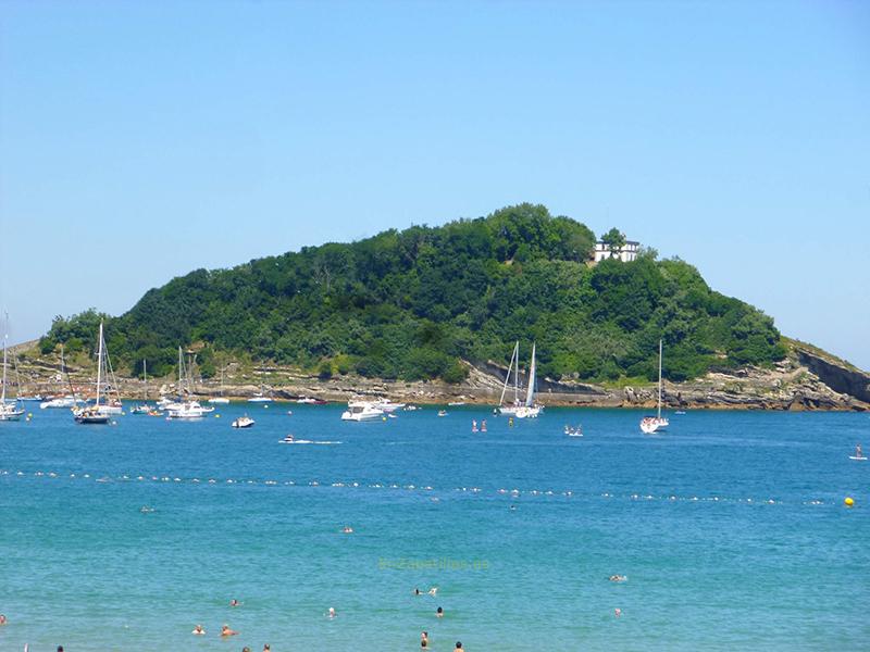 Isla de Santa Clara, San Sebastián