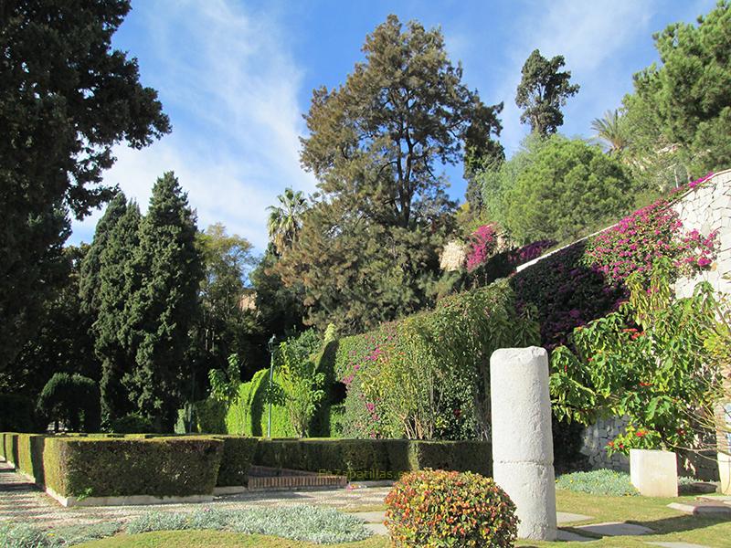 Jardines de Puerta Oscura, Málaga