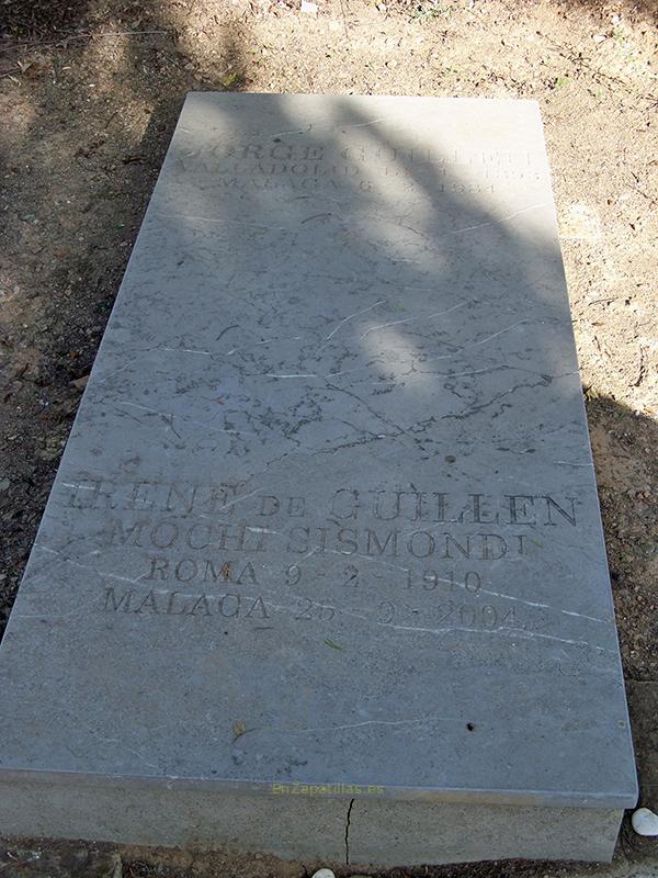 Tumba de Jorge Guillén, Málaga