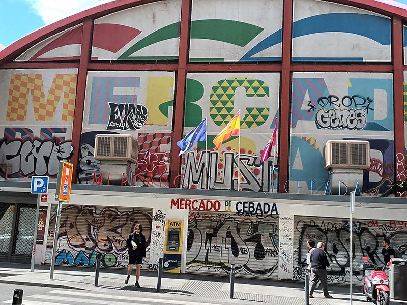 Mercado de la Cebada, Madrid