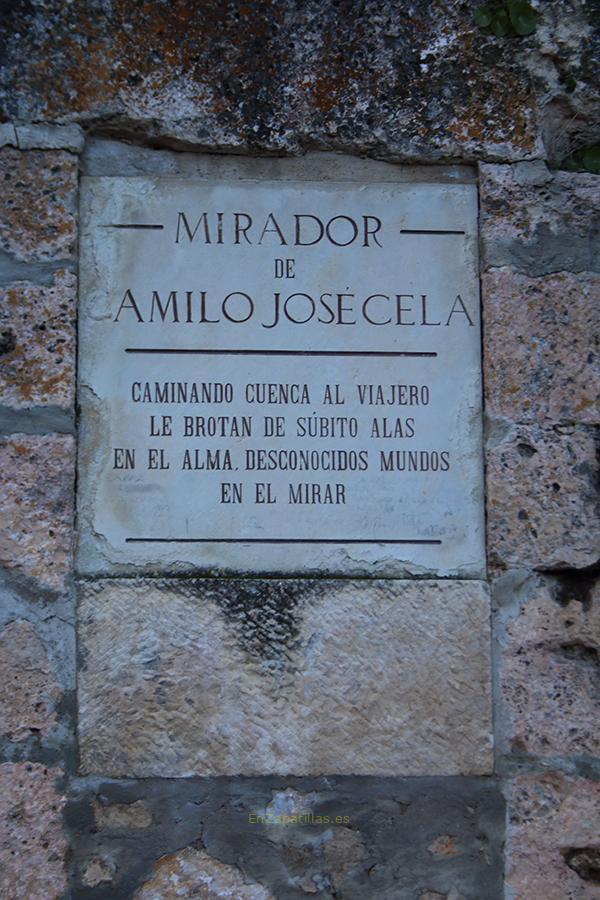Mirador de Camilo José Cela, Cuenca