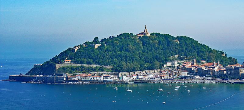 Monte Urgull y Parte Vieja, San Sebastian