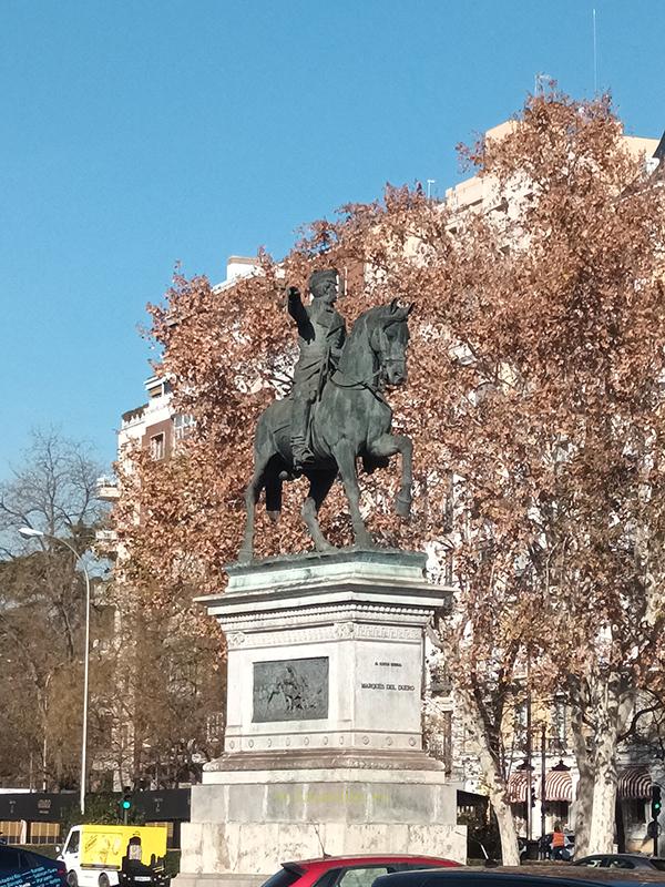 Escultura Marqués del Duero, Madrid