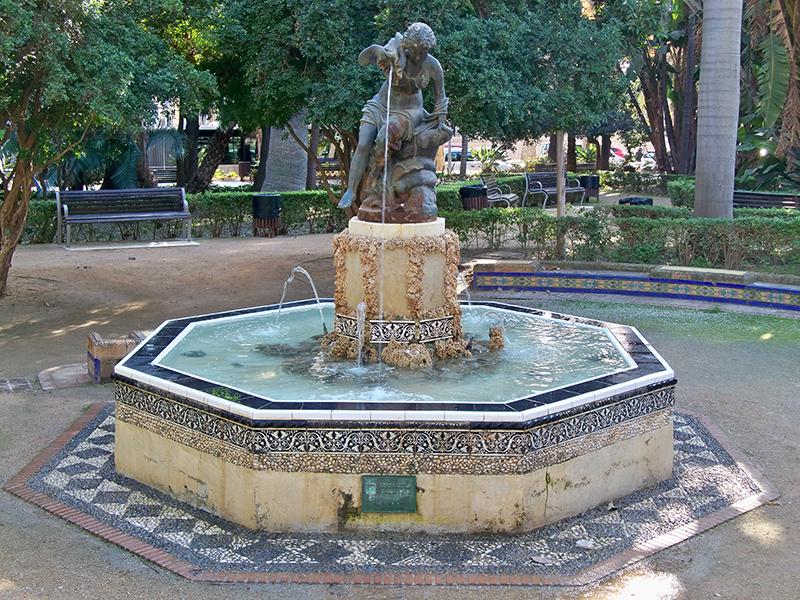 Ninfa de la Caracola, Málaga