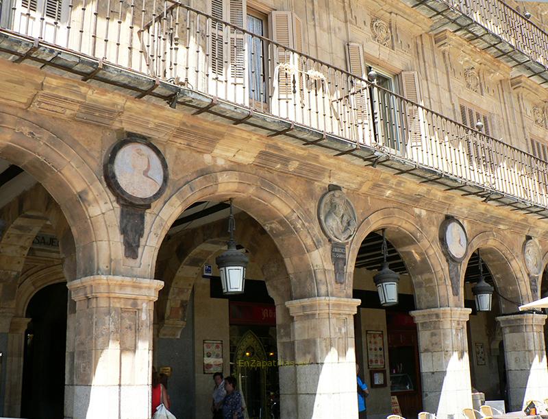 Pabellón de Petrineros, Plaza Mayor de Salamanca
