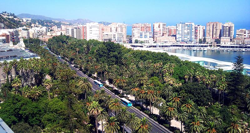 Paseo del Parque, Málaga