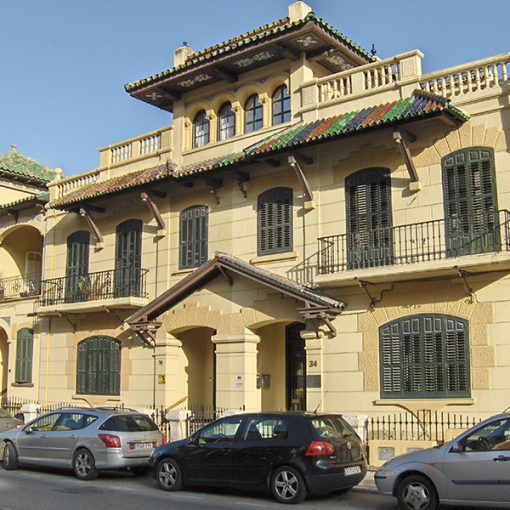 Paseo de Sancha 34, 36, 38, Málaga - Tyk (CC BY-SA 3.0)