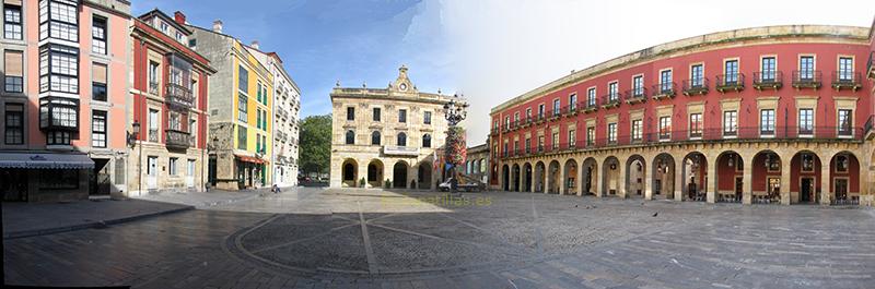 Plaza Mayor, Gijón