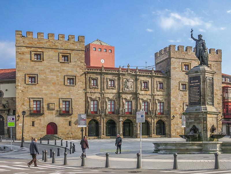 Plazuela del Marqués, Gijón 