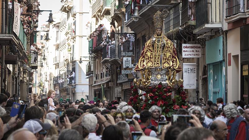 Procesión de San Fermín, Pamplona 