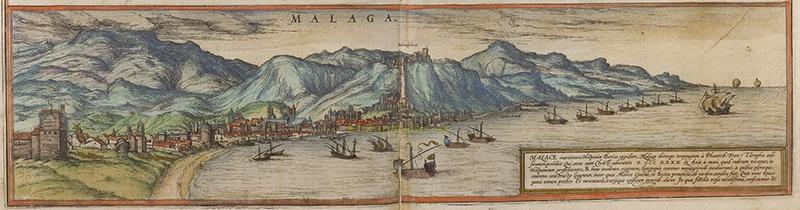 Puerto de Málaga en 1572