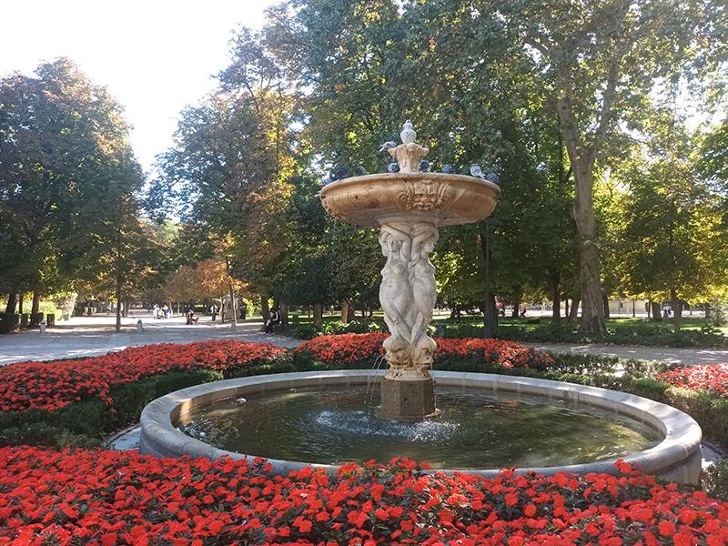 Fuente del Parque de El Retiro, Madrid