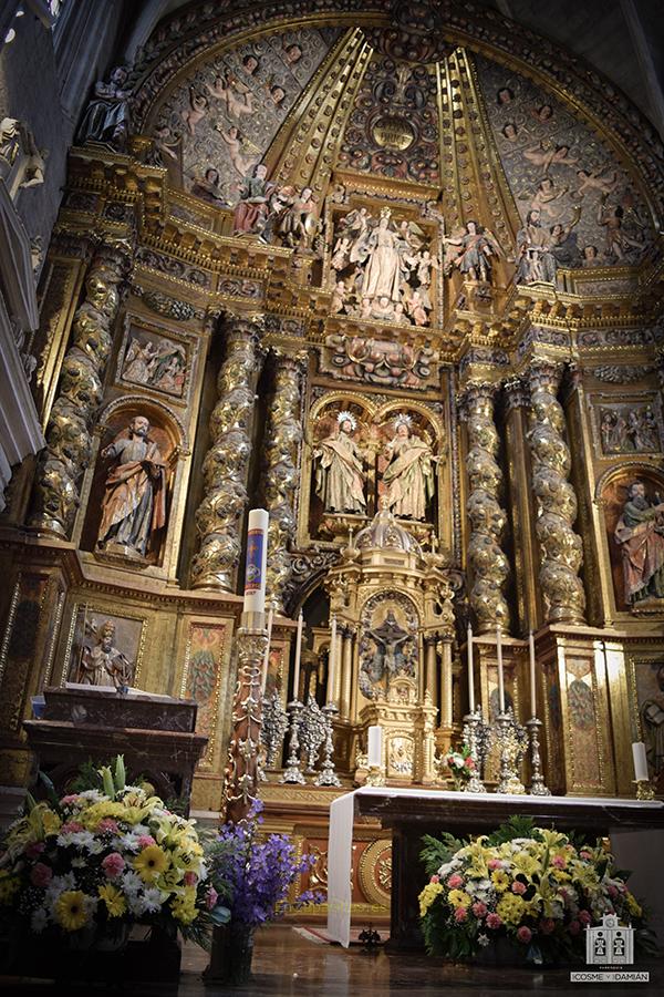 Retablo Mayor de la Iglesia de S. Cosme y S. Damián, Burgos