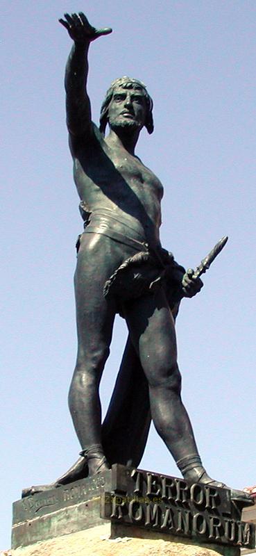Estatua de Viriato, Zamora