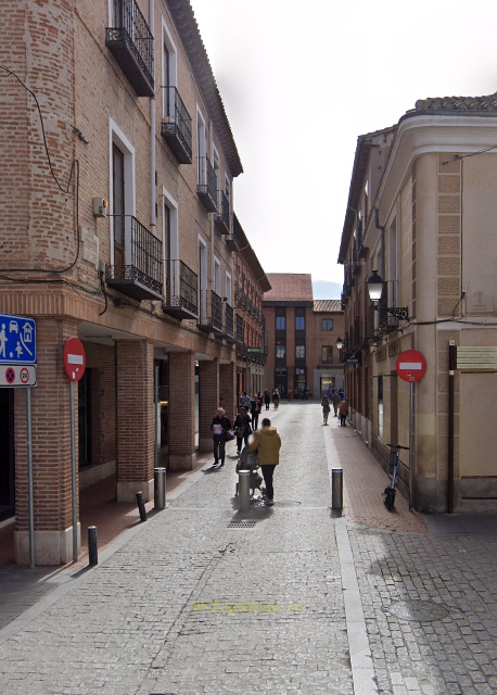 Lugar donde se emplazaba el Postigo de los Judíos, Alcalá de Henares