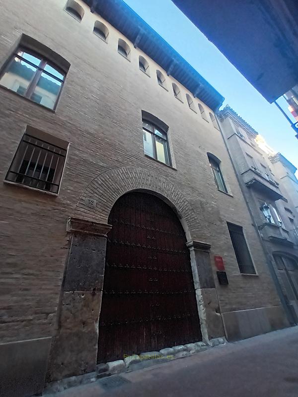 Casa-Palacio calle Armas, 32, Zaragoza