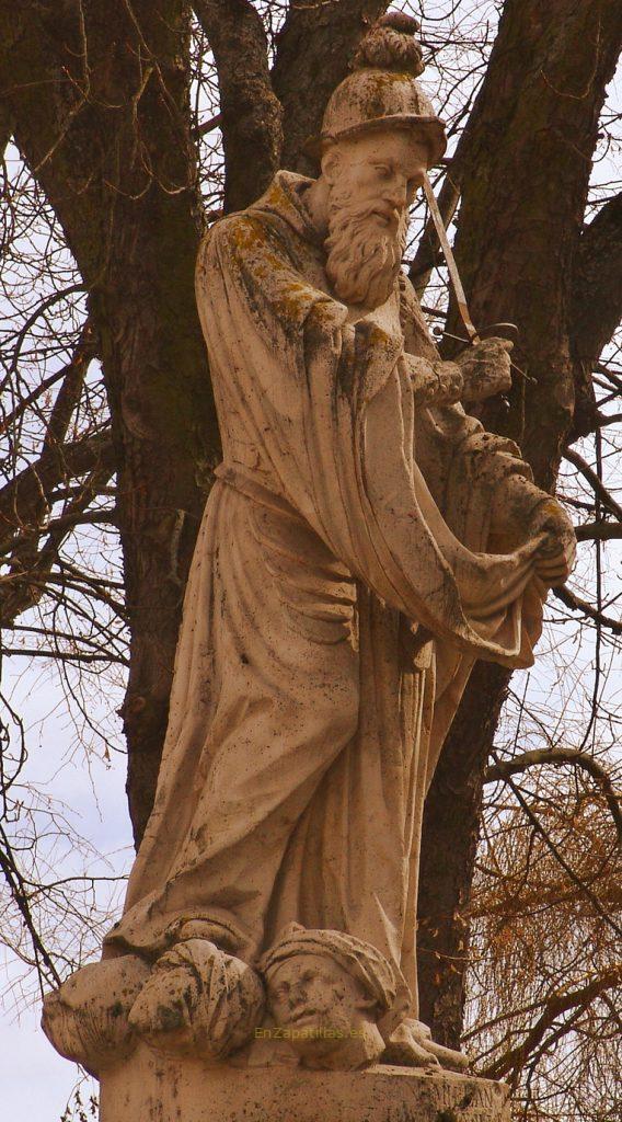 Estatua de San Millán de la Cogolla. Burgos
