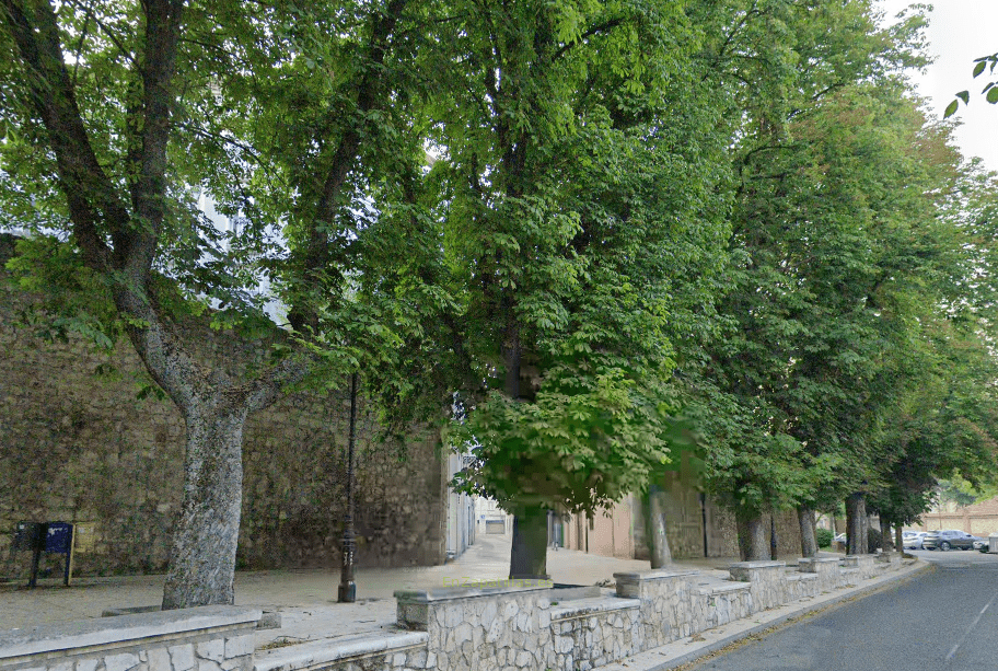 Antigua ubicación de la Puerta de los Tintes, Burgos