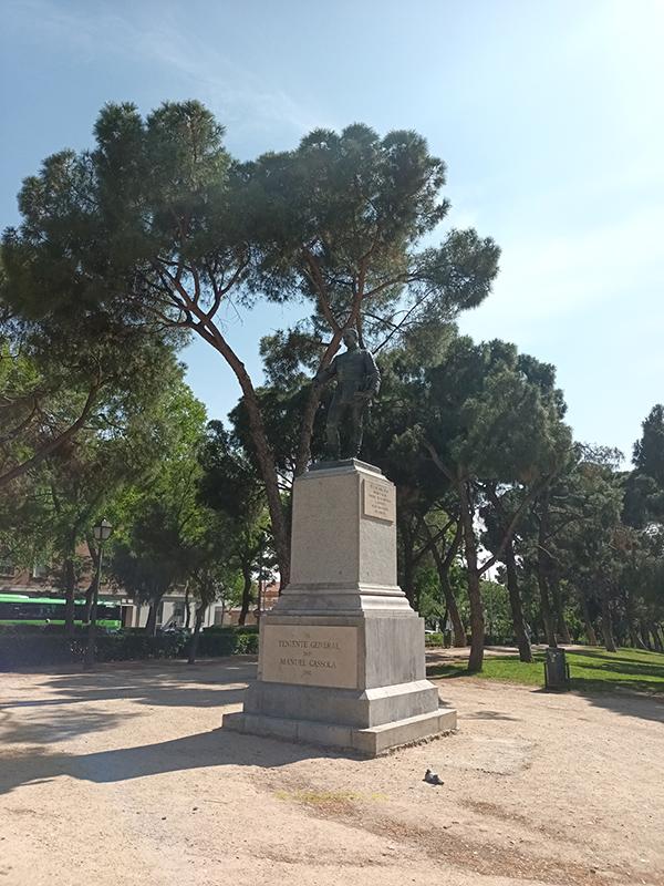 Monumento al general Cassola, Parque del Oeste, Madrid