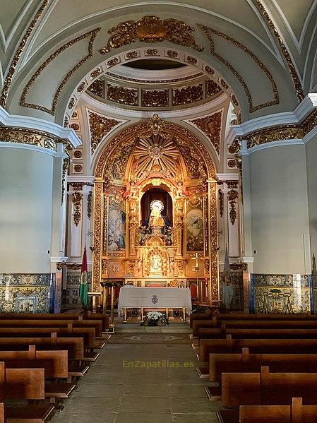 Interior Ermita Virgen del Puerto, Plasencia