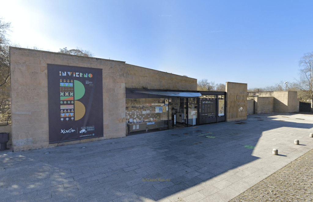 Entrada al Jardín Botánico Atlántico, Gijón