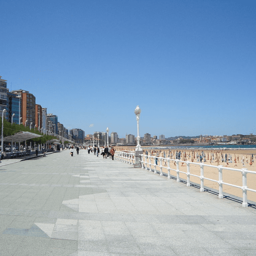 Muro San Lorenzo, Gijón
