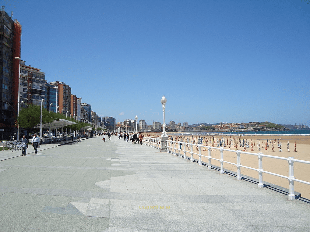 Muro de San Lorenzo, Gijón