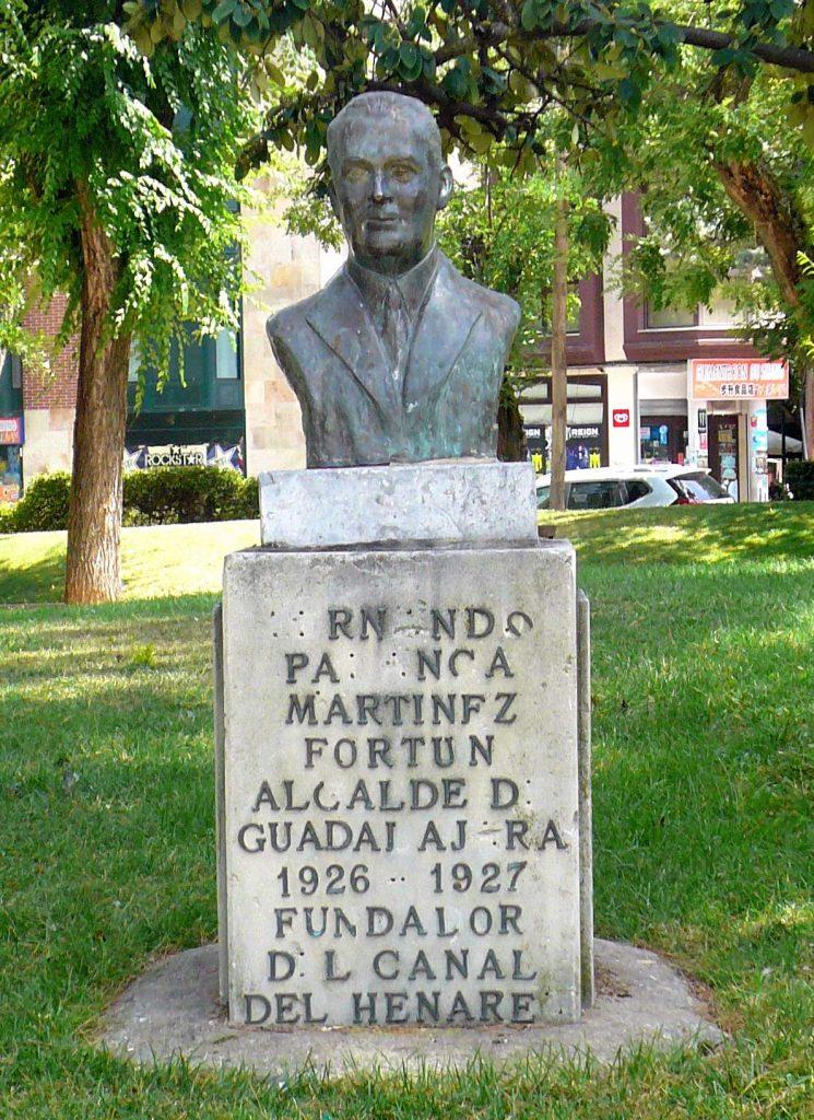 Busto Fernando Palanca, Guadalajara