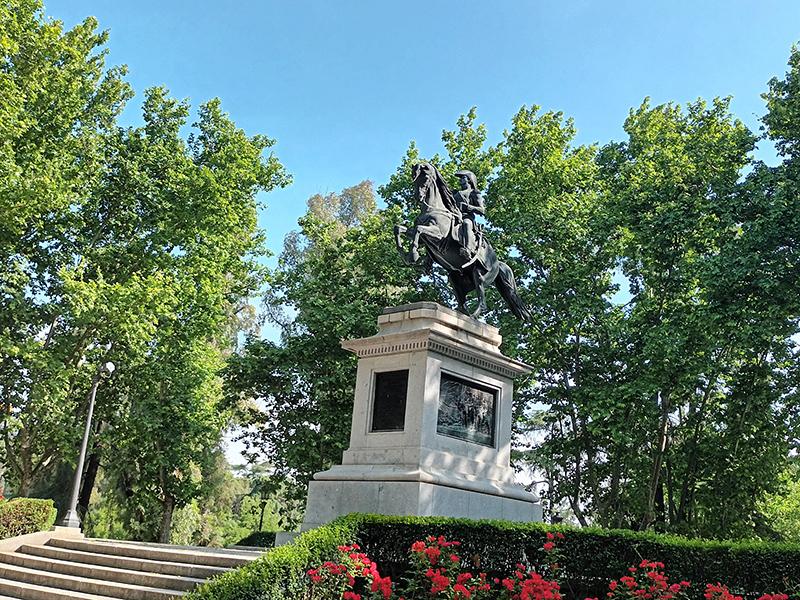 Monumento a José de San Martín, Parque del Oeste, Madrid