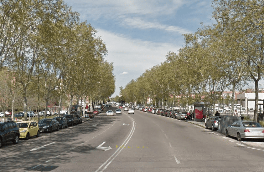 Calle Alcalá, Barrio de Canillejas. Madrid