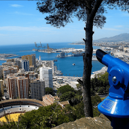 Mirador en Málaga