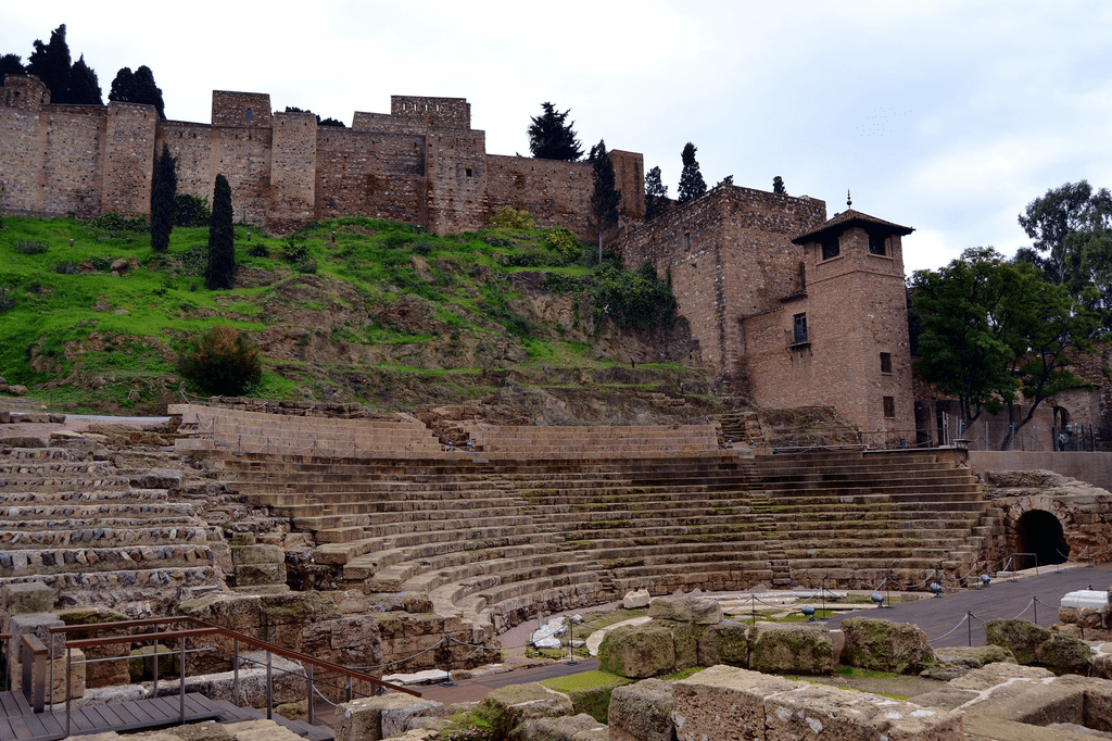 Teatro romano y alcazaba de Málaga