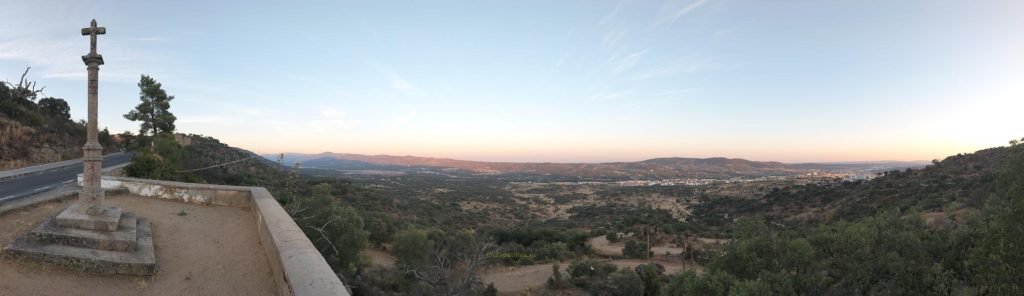 Vistas desde el Mirador del Puerto de Plasencia