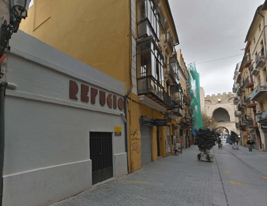Refugio antiaéreo Calle Serranos VAlencia